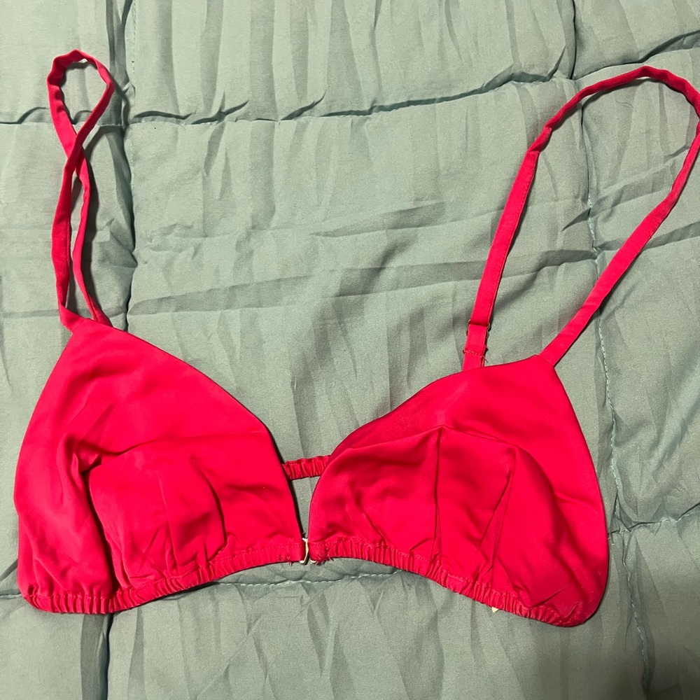 Free people pink bra!